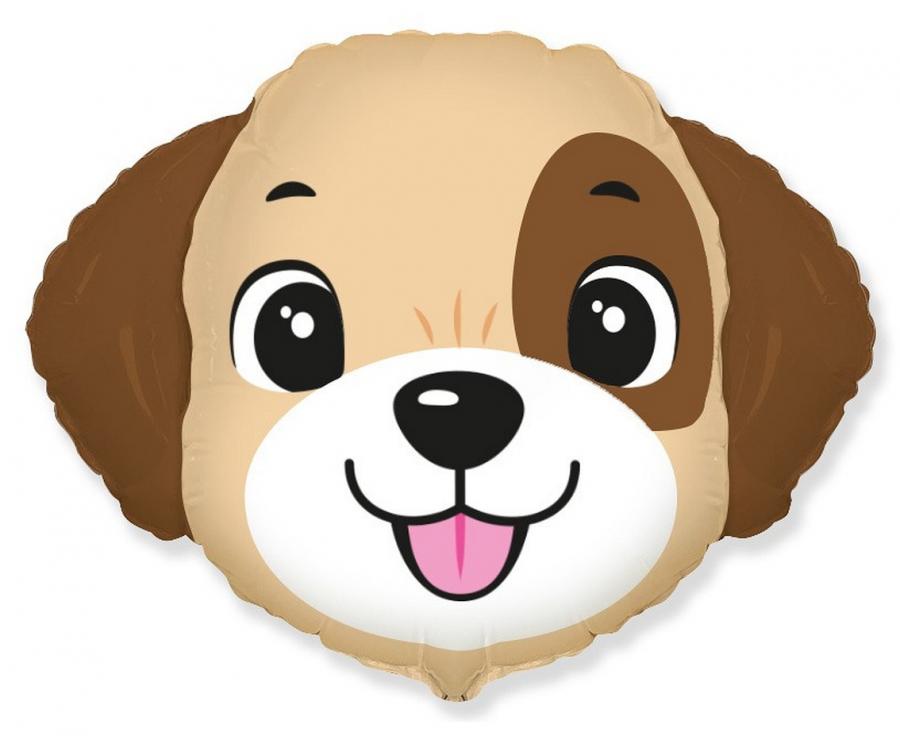 Folija balons Suņa galva 61 cm (Dog Head)