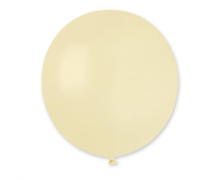 Lateksa balons 48 cm pastelis sviesta dzeltens (Pastel   Butter)
