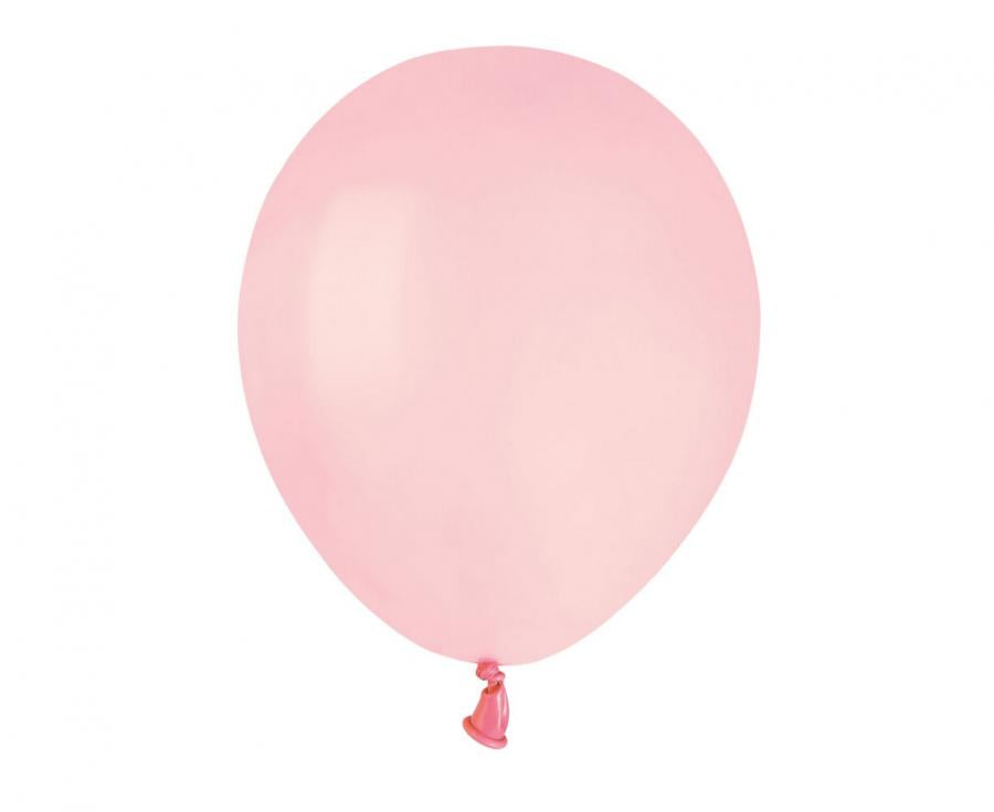 Lateksa balons 12 cm pūderrozā pastelis (pastel powder pink)