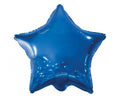 Folija balons zvaigzne, tumši zils, 19