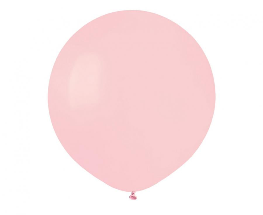 Lateksa balons 48 cm pastelis pūderrozā (Pastel   Powder   Pink)