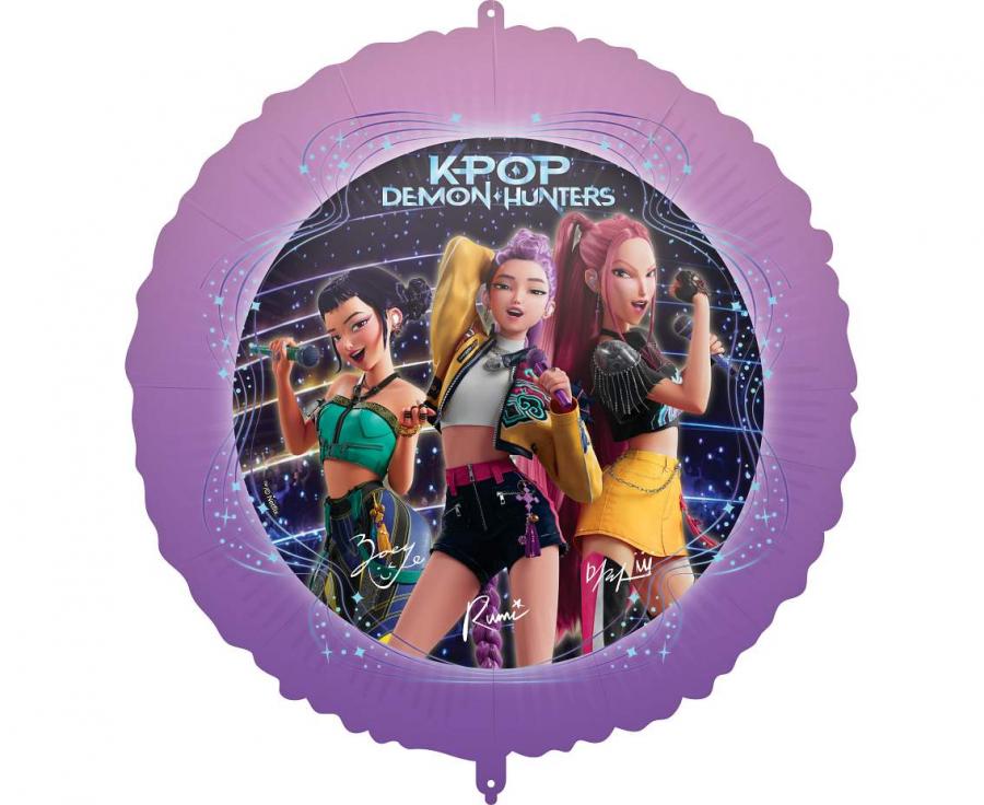 Folija balons K-POP DEMON HUNTERS, 46 cm