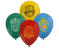Folija balons Set of 8 balloons Harry Potter Hogwarts Houses