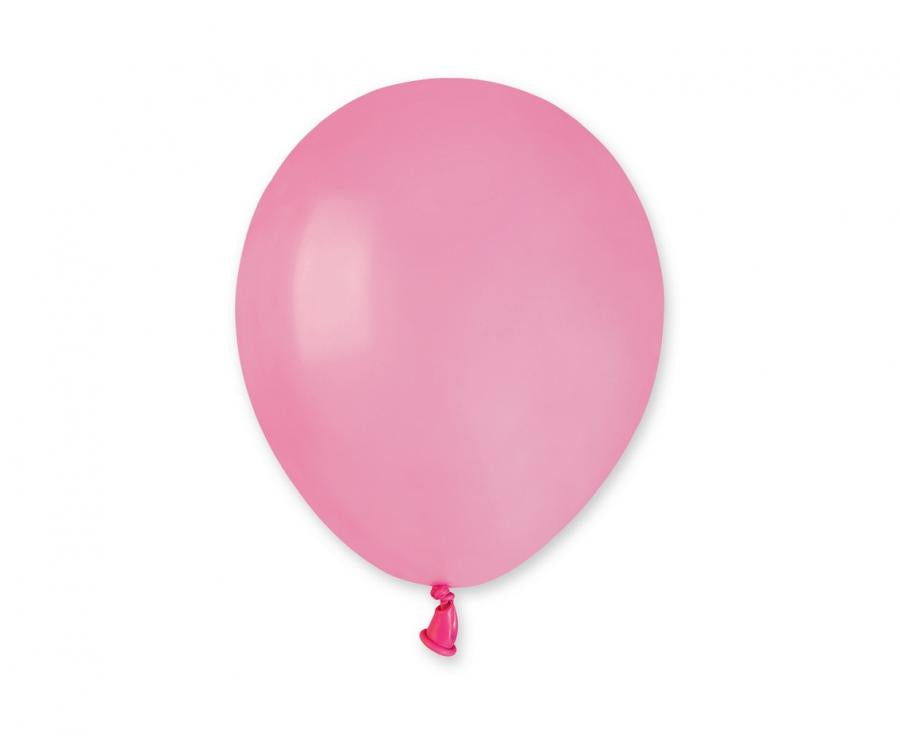 Lateksa balons 12 cm rozā pastelis (pastel pink)