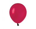 Lateksa balons 12 cm bordo pastelis (pastel burgundy)