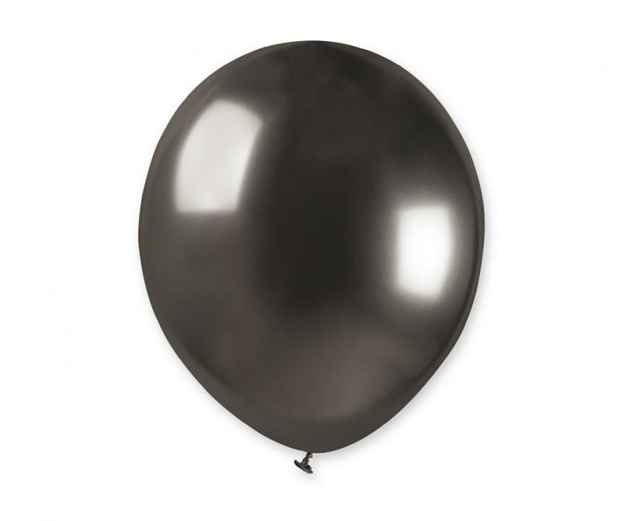 Lateksa balons 12 cm spīdīgi kosmosa pelēks (shiny space grey)