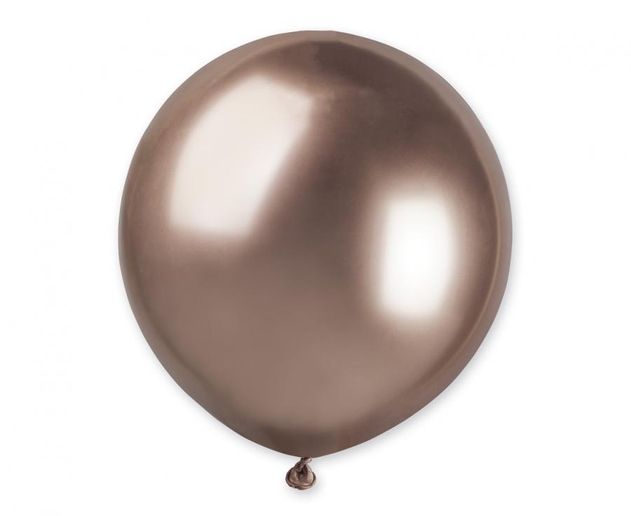 Lateksa balons 48 cm spīdīgi rozā zelta (Shiny   Rose   Gold)