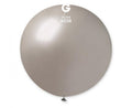 Lateksa balons 60 cm sudrabs (Silver)