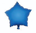 Folija balons zvaigzne, zils, 18