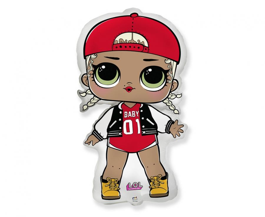 Folija balons 24 FX - LOL MC Swag, packed