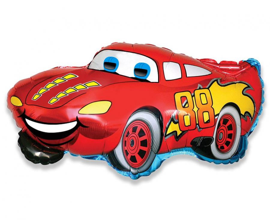 Folija balons Auto ar smaidu 82 cm (Smiling Car)