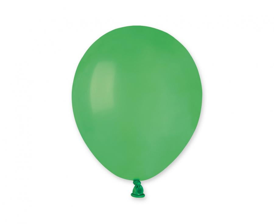 Lateksa balons 12 cm zaļš pastelis (pastel green)