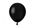 Lateksa balons 12 cm melns pastelis (pastel black)