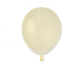 Lateksa balons 12 cm gaišs ziloņkaula macaron pastelis (pastel light ivory macaron)