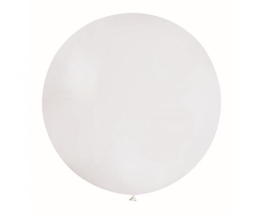 Lateksa balons 60 cm balts (White)