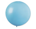 Lateksa balons 60 cm baby zils (Baby Blue)