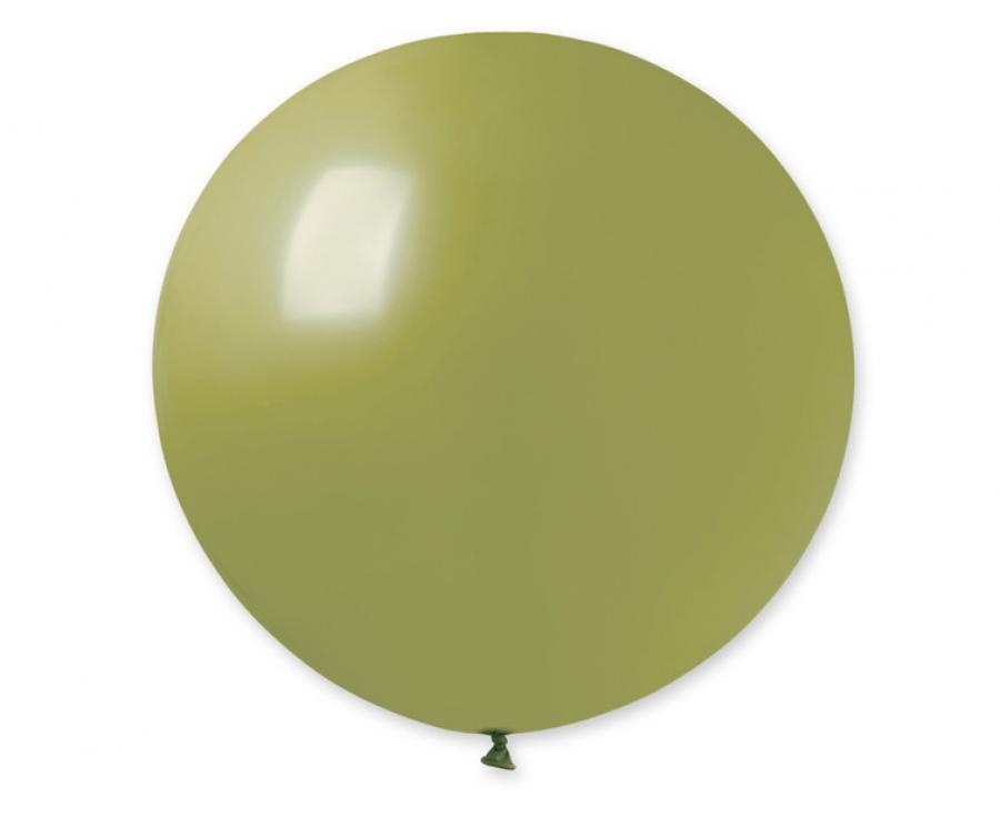 Lateksa balons 60 cm olīvzaļš (Green Olive)