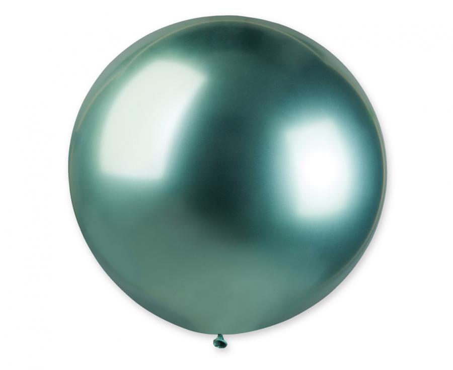Lateksa balons 60 cm spīdīgs zaļš (Shiny Green)