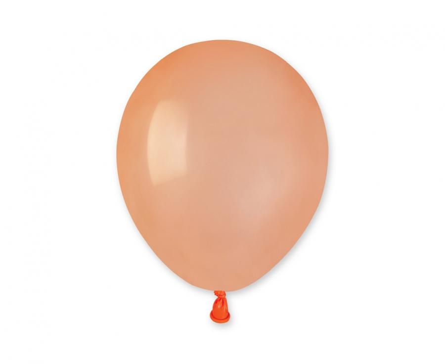 Lateksa balons 12 cm persiku macaron pastelis (pastel peach macaron)