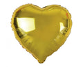 Folija balons sirds, zelta, 18