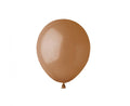 Lateksa balons 12 cm mokas brūns pastelis (pastel mocha brown)