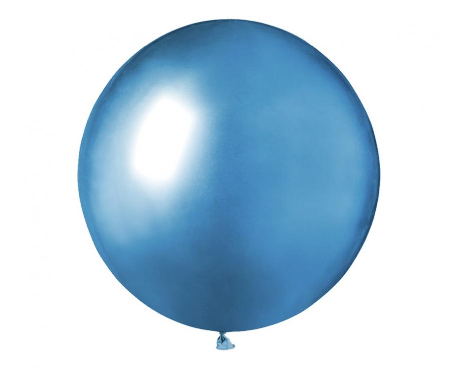 Lateksa balons 48 cm spīdīgi zils (Shiny   Blue)