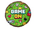 Folija balons Game On, 45 cm
