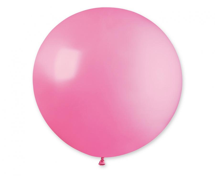 Lateksa balons 60 cm rozā (Rose)