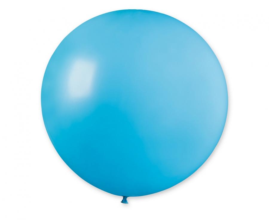 Lateksa balons 60 cm gaiši zils (Light Blue)