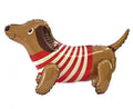 Folija balons Dachshund 3D, 68x42x32 cm