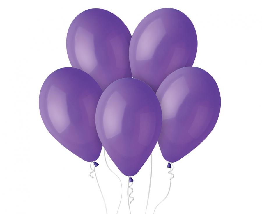 Lateksa balons 30 cm purple (Purple)