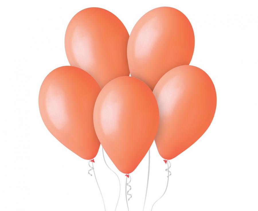 Lateksa balons 30 cm oranža (Orange)