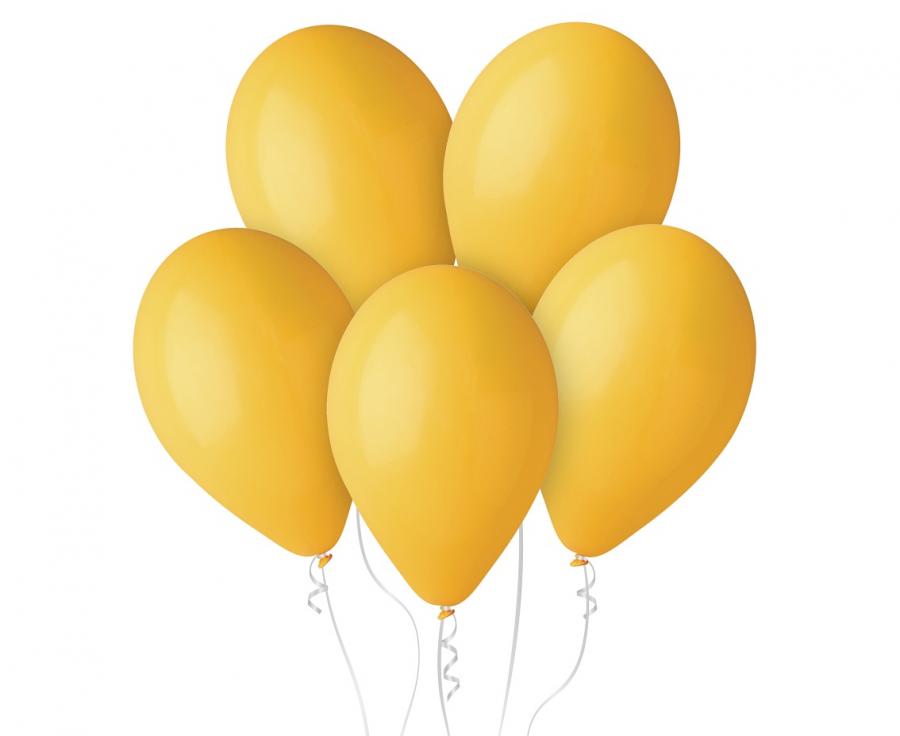 Lateksa balons 30 cm mango yellow (Mango Yellow)