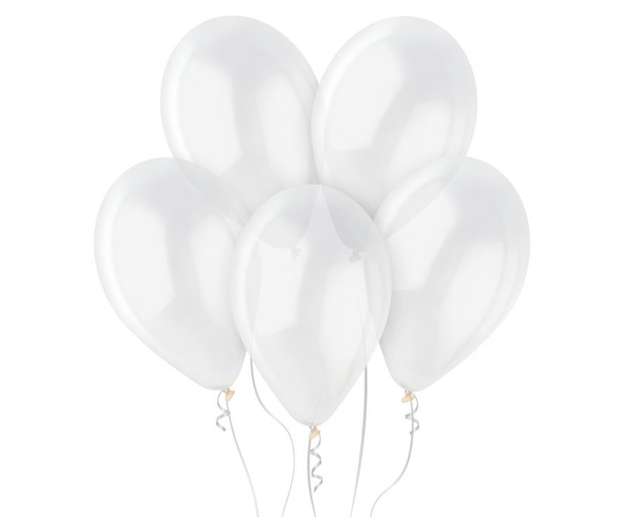 Lateksa balons 30 cm caurspīdīga (Transparent)