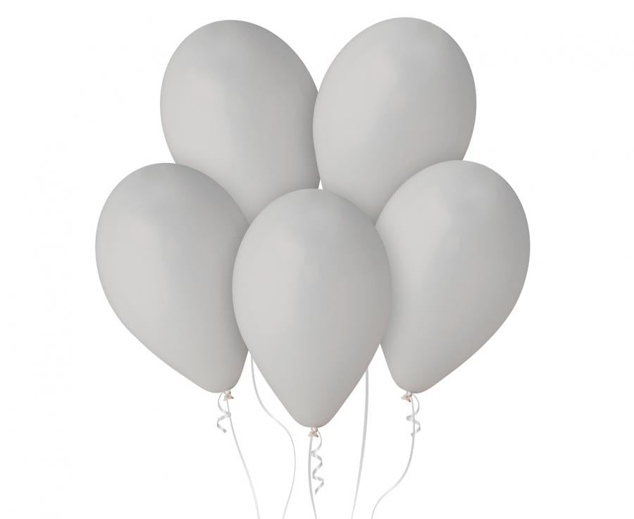 Lateksa balons 30 cm pelēka (Gray)