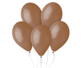 Lateksa balons 30 cm moka brūns (Mocha Brown)