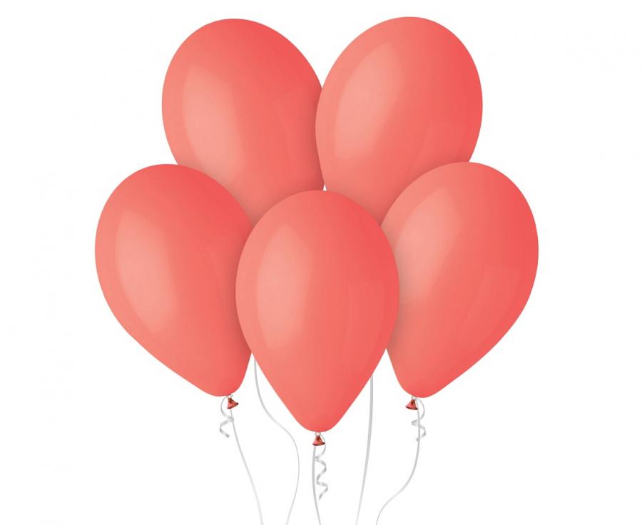 Lateksa balons 30 cm koraļļu orandžs (Coral)