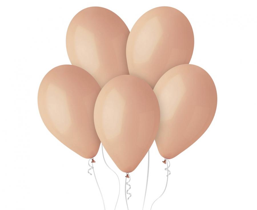 Lateksa balons 30 cm balloons foggy pink, 30 cm (Balloons Foggy Pink, 30 Cm)