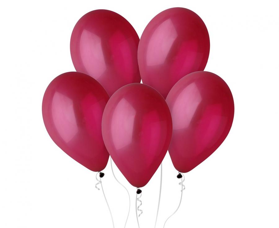 Lateksa balons 30 cm burgundy (Burgundy)