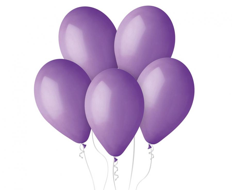 Lateksa balons 30 cm lavandas violeta (Lavender)