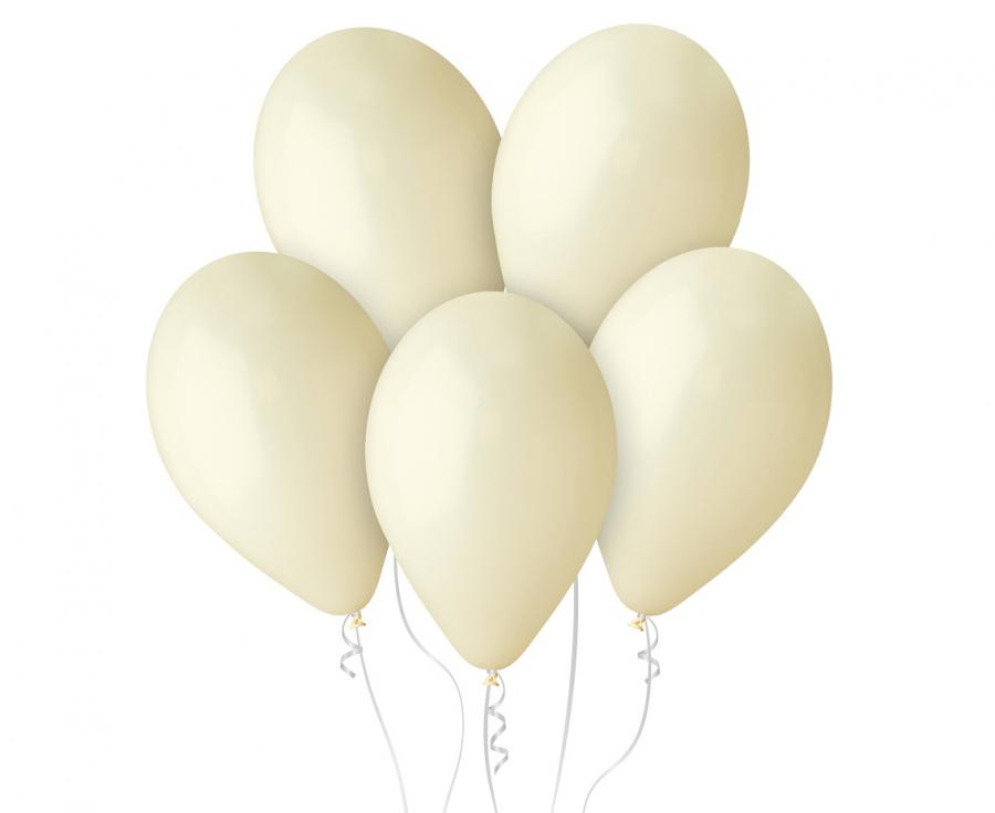 Lateksa balons 30 cm ivory macaron (Ivory Macaron)