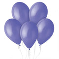 Lateksa balons 30 cm Zili violets (Periwinkle)