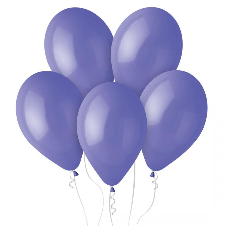 Lateksa balons 30 cm Zili violets (Periwinkle)