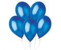 Lateksa balons 30 cm okeāna zils metālisks (Metallic Ocean Blue)