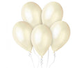 Lateksa balons 30 cm ziloņkaula metālisks (Metallic Ivory)