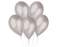 Lateksa balons 30 cm sudraba metālisks (Metallic Silver)