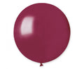 Lateksa balons 48 cm pastelis vīna sarkans (Pastel   Vino)