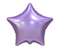 Folija balons zvaigzne, matt, lilac, 48 cm