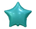 Folija balons zvaigzne, matt, turquoise, 48 cm