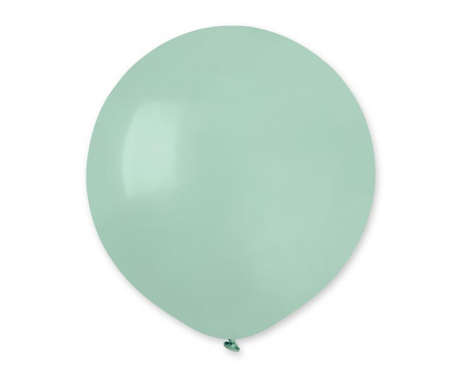 Lateksa balons 48 cm pastelis tirkīza zaļš (Pastel   Turquoise - Green)